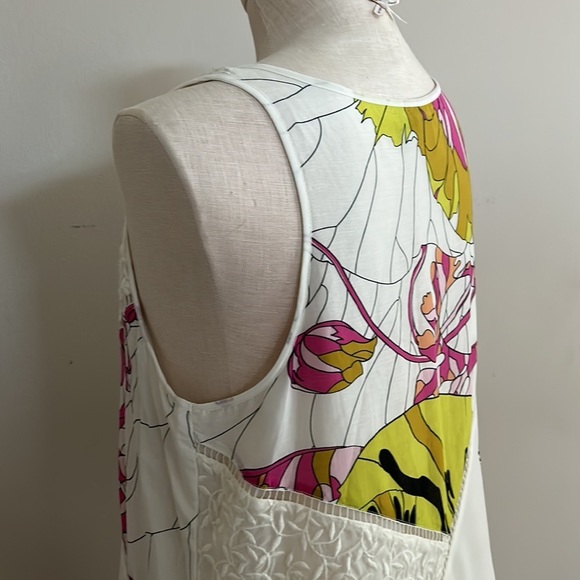 COPY - Leifnotes Asymmetrical Hem Guarri Dress Patchwork  ANTHROPOLOGIE Dress s… - Picture 7 of 16